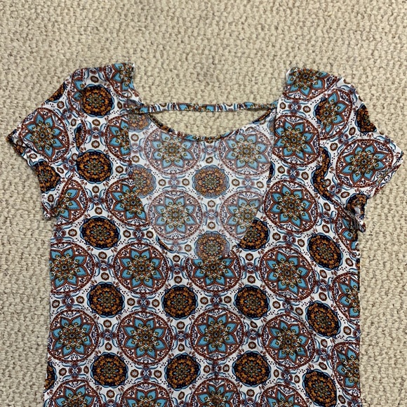 Lulus Dress boho/Aztec design NWT - Picture 3 of 3